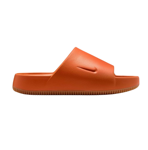 Nike Men's Calm Slides - Campfire Orange / Gum Medium Brown FD4116-801