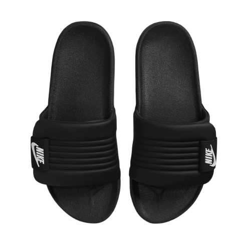 Nike Women's Offcourt Adjust Slides - Black / White DV1033-002