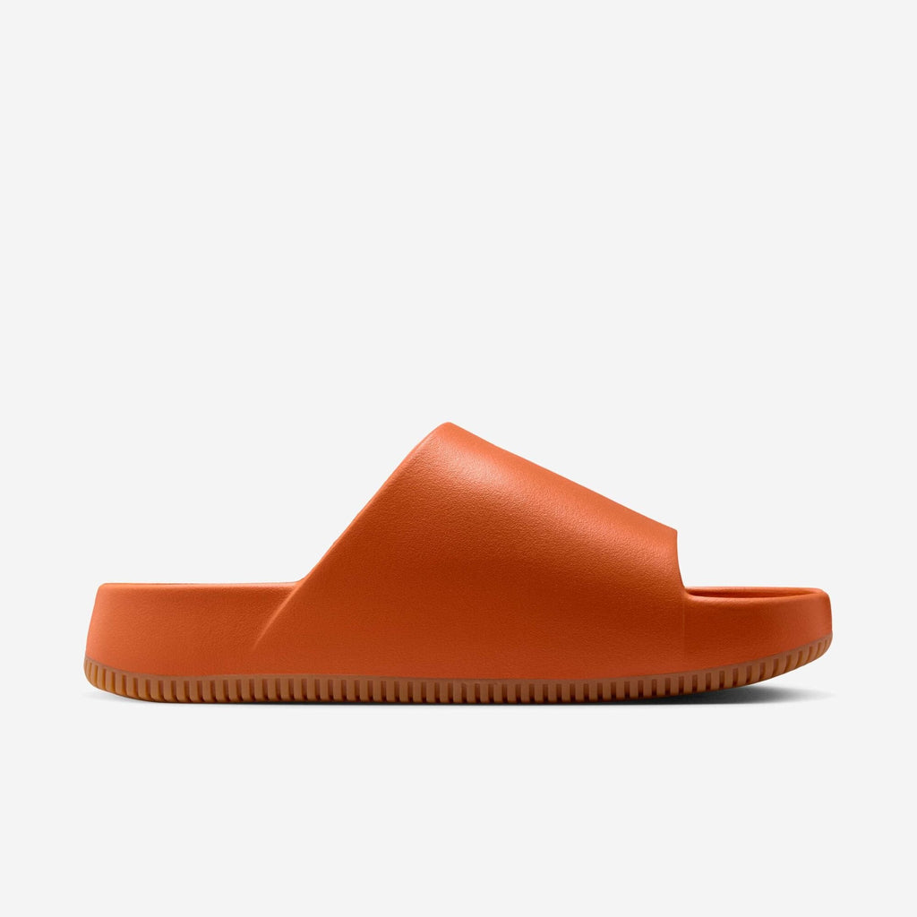 Nike Men's Calm Slides - Campfire Orange / Gum Medium Brown FD4116-801