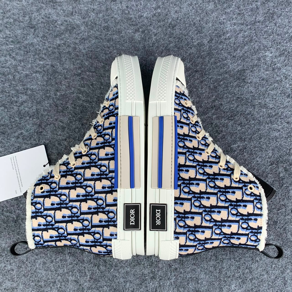 Dior B23 High 'Beige Black Navy Tapestry'