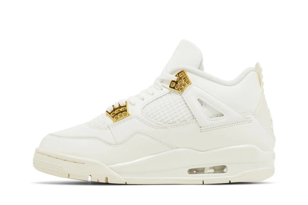 Wmns Jordan 4 Retro 'Metallic Gold' AQ9129-170