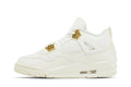 Wmns Jordan 4 Retro 'Metallic Gold' AQ9129-170