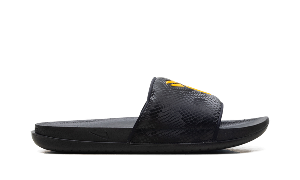 Kobe Offcourt Slide "Black University Gold" 003 IF2870