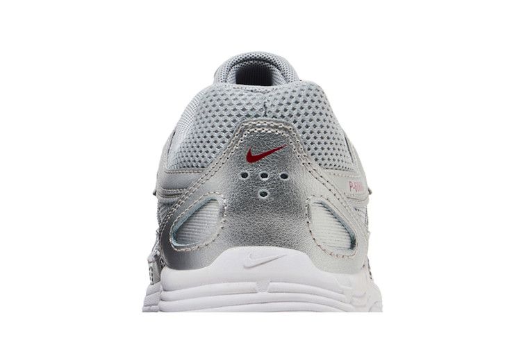 Nike P-6000 Metalic Silver Cool Red (GS) HV5064-002