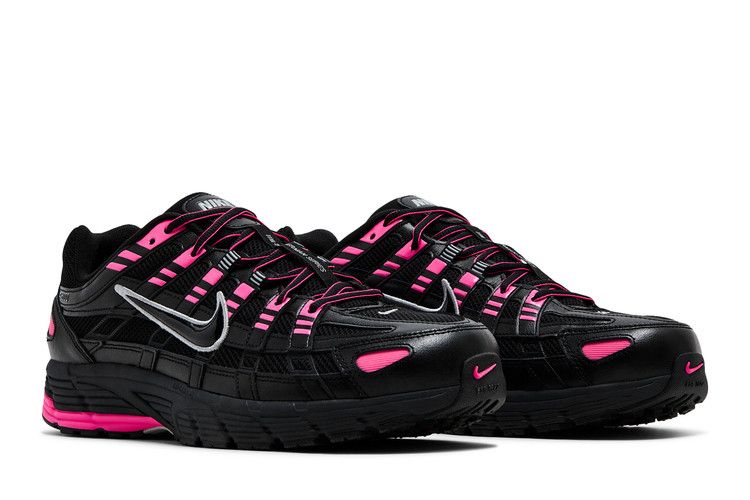 Nike P-6000 Pink Blast Metallic Silver Black CD6404-600
