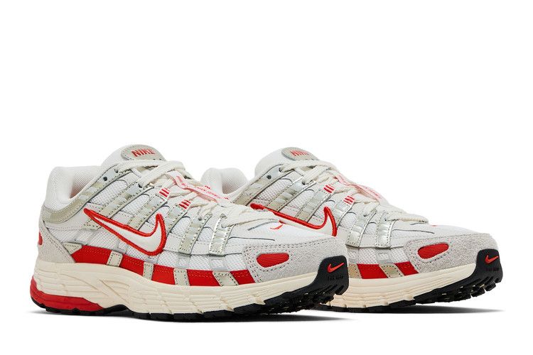Nike P-6000 Sail Pale Ivory Light Bone Picante Red (Women's) HV5230-133