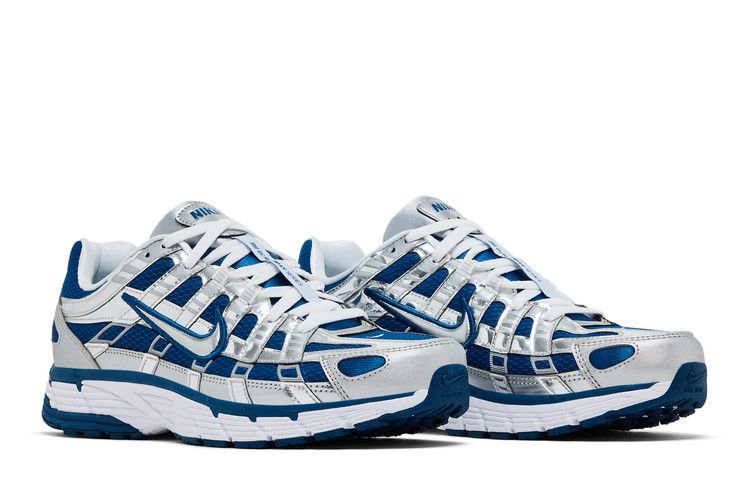 Nike P-6000 Court Blue Metallic Silver IQ9390-476