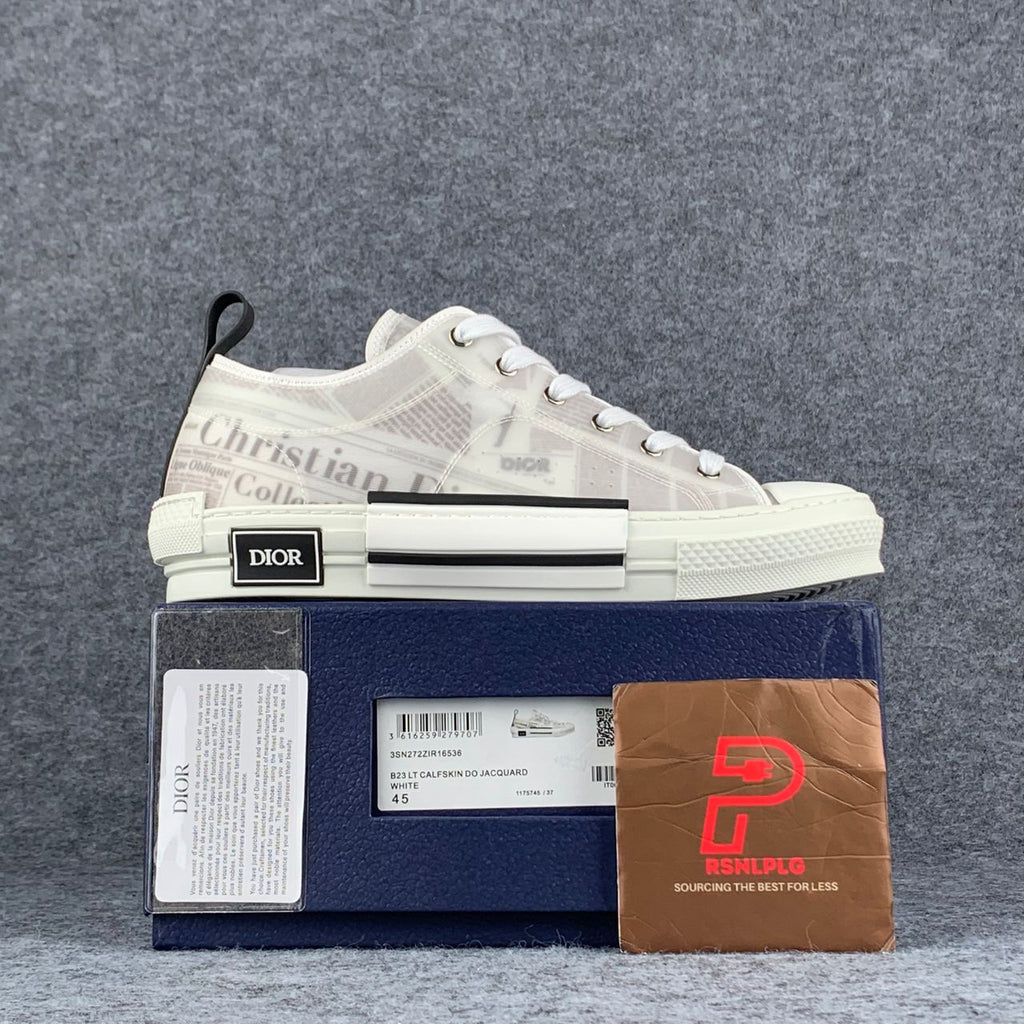 Daniel Arsham x B23 Low 'Newsprint'
