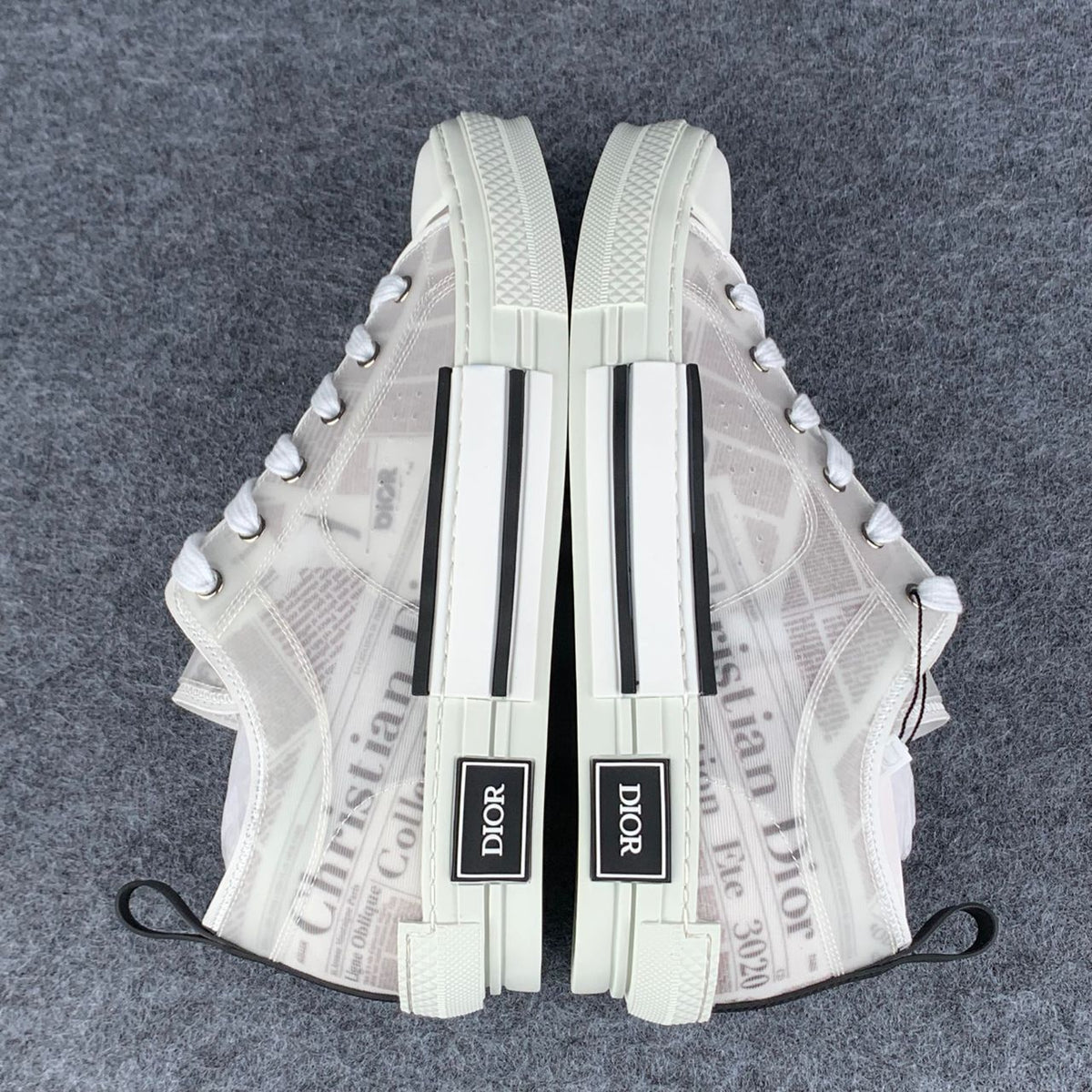 Daniel Arsham x B23 Low 'Newsprint'