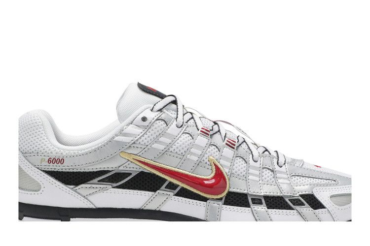 Nike P-6000 White Gold Red (Women's) BV1021-101