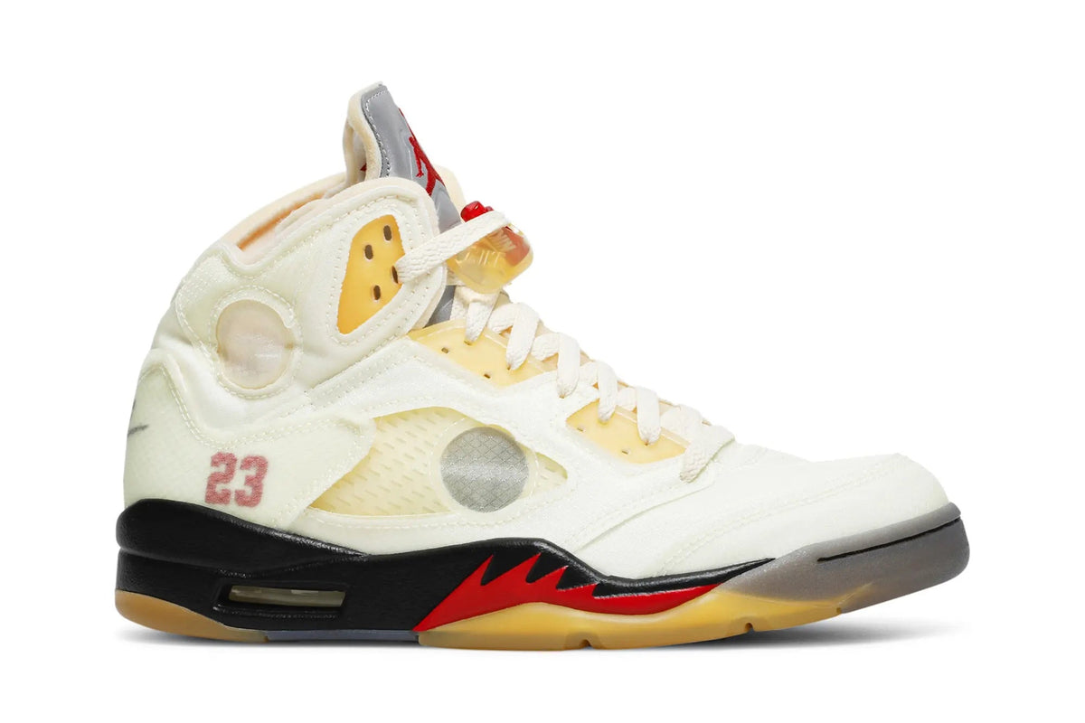 Off-White x Jordan 5 SP 'Sail' DH8565-100
