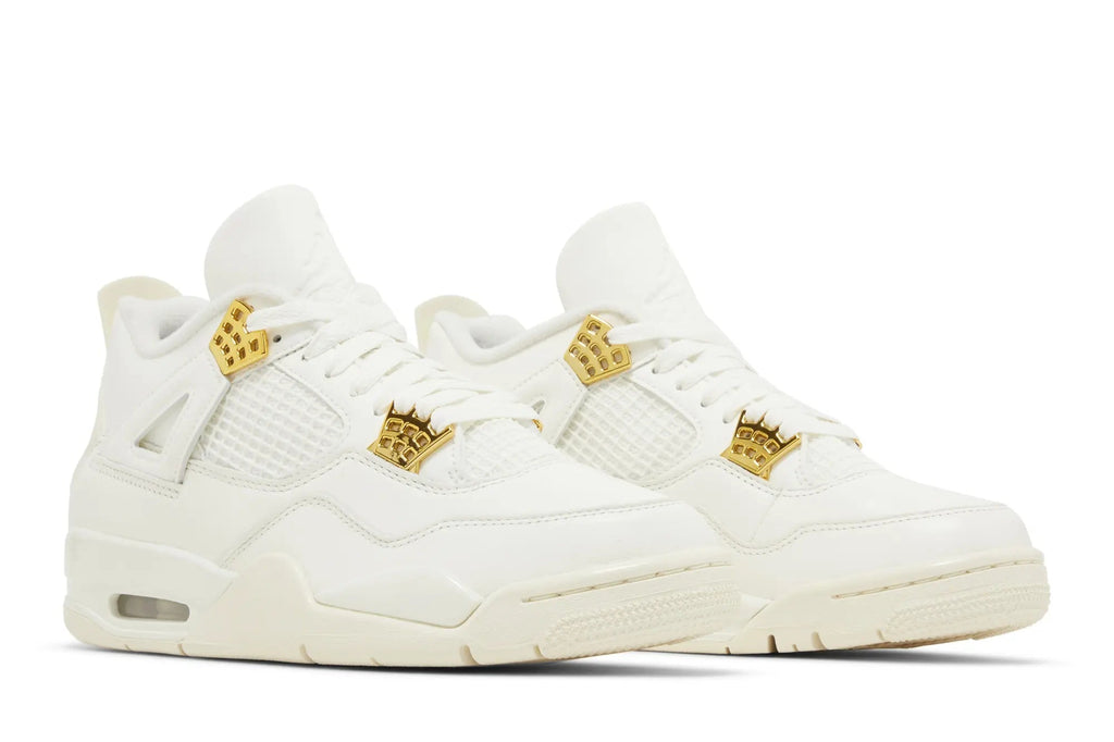 Wmns Jordan 4 Retro 'Metallic Gold' AQ9129-170