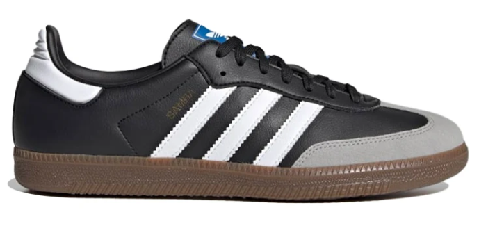 adidas Samba Vegan – Black/White/Brown H01878