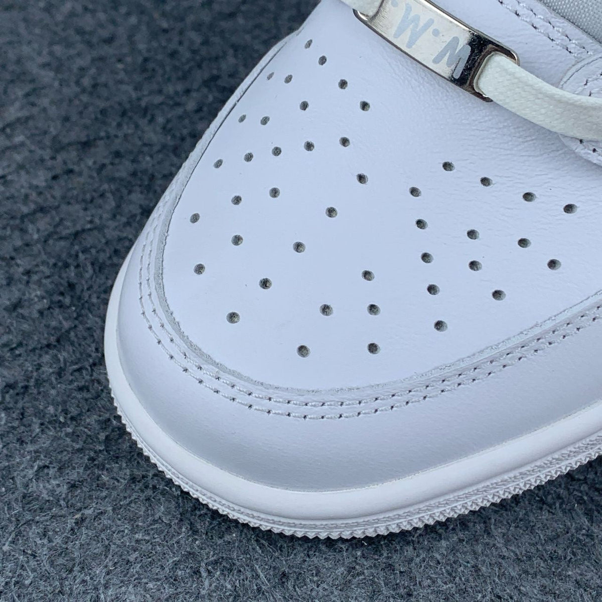 Custom Travis Scott x Air Jordan 1 Retro Low OG SP 'Michael Rubin White Party' Friends & Family