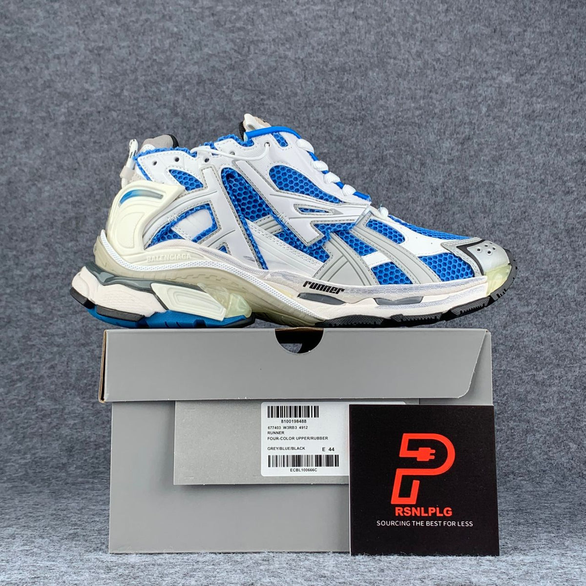 Balenciaga Runner Sneaker 'Blue Grey'