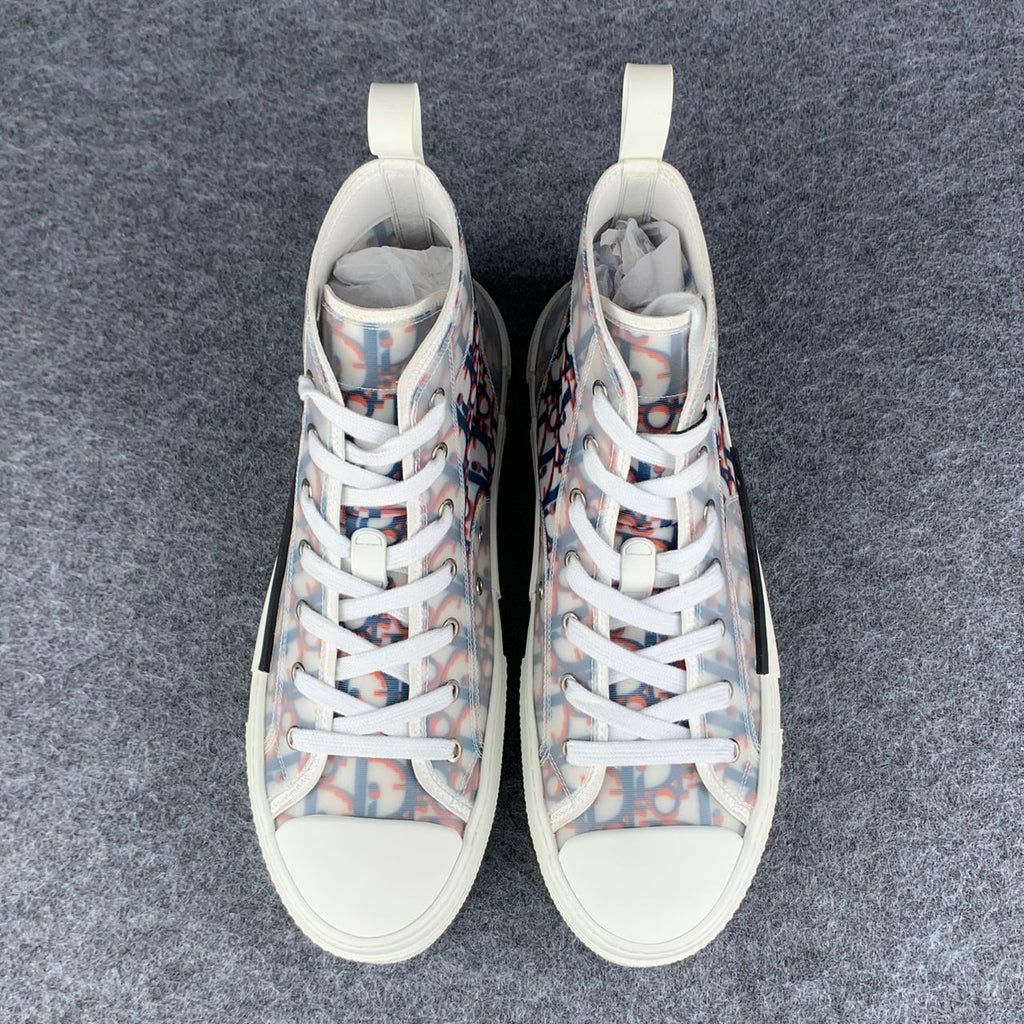 Dior B23 High Oblique Pixel - Blue Red'