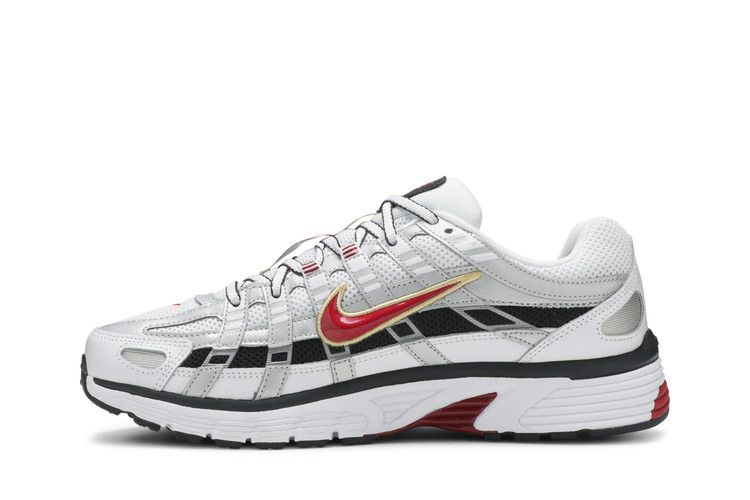 Nike P-6000 White Gold Red (Women's) BV1021-101