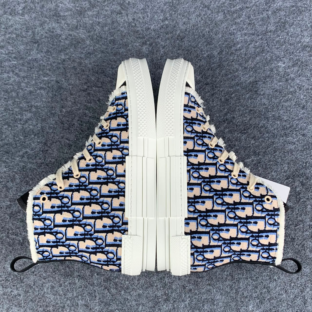 Dior B23 High 'Beige Black Navy Tapestry'
