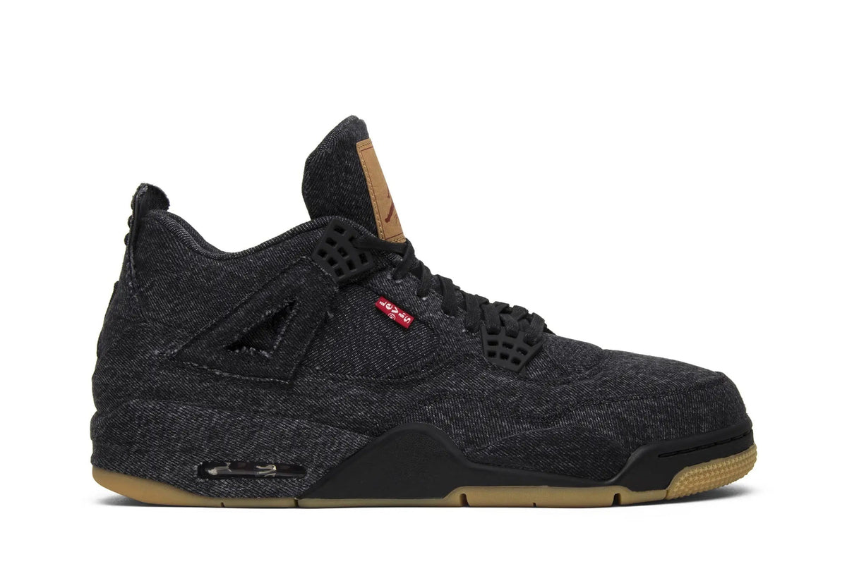 Levi's x Jordan 4 Retro 'Black Denim' AO2571-001