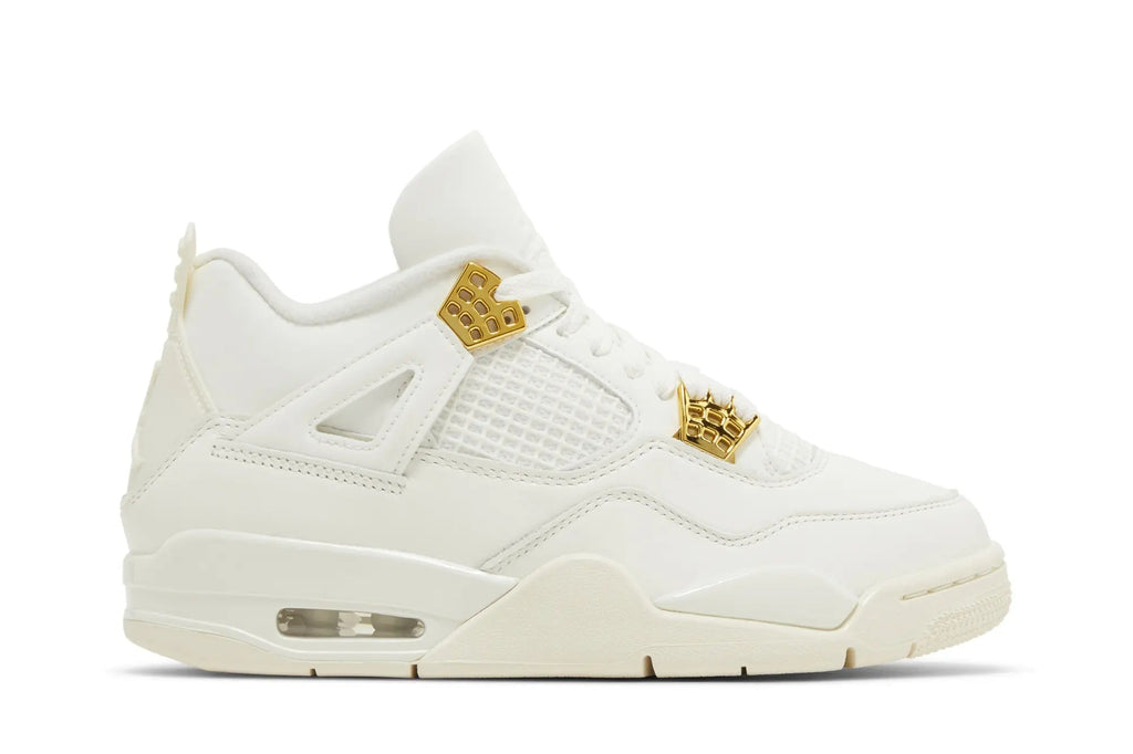 Wmns Jordan 4 Retro 'Metallic Gold' AQ9129-170