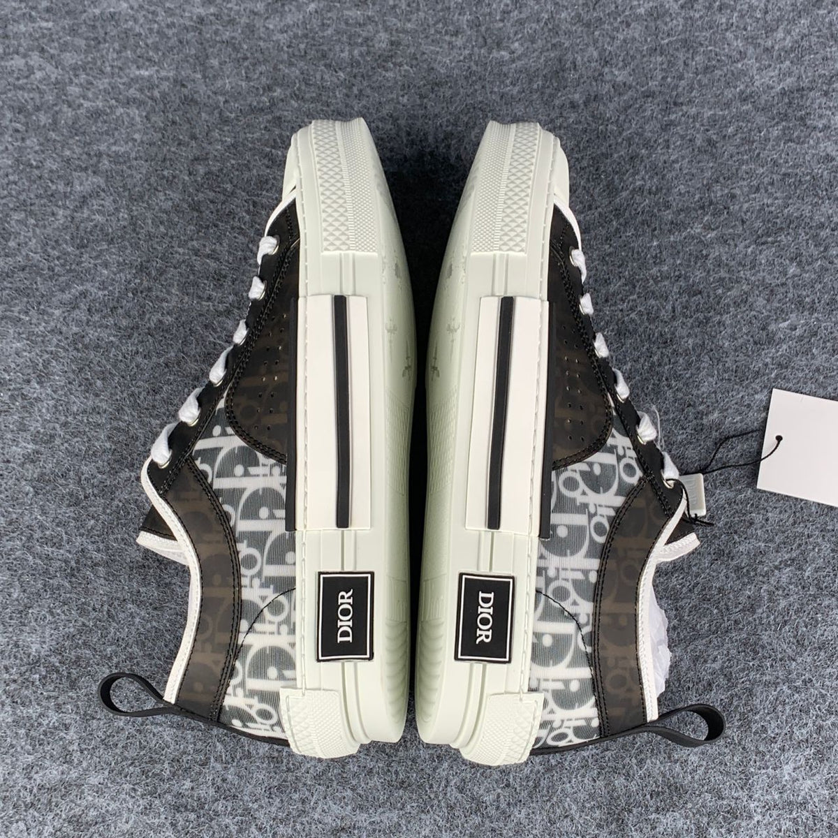 Dior B23 Low 'Oblique Charcoal'