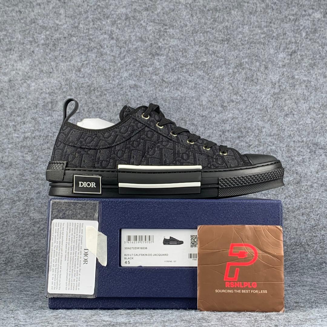 Dior B23 Low 'Oblique Black'