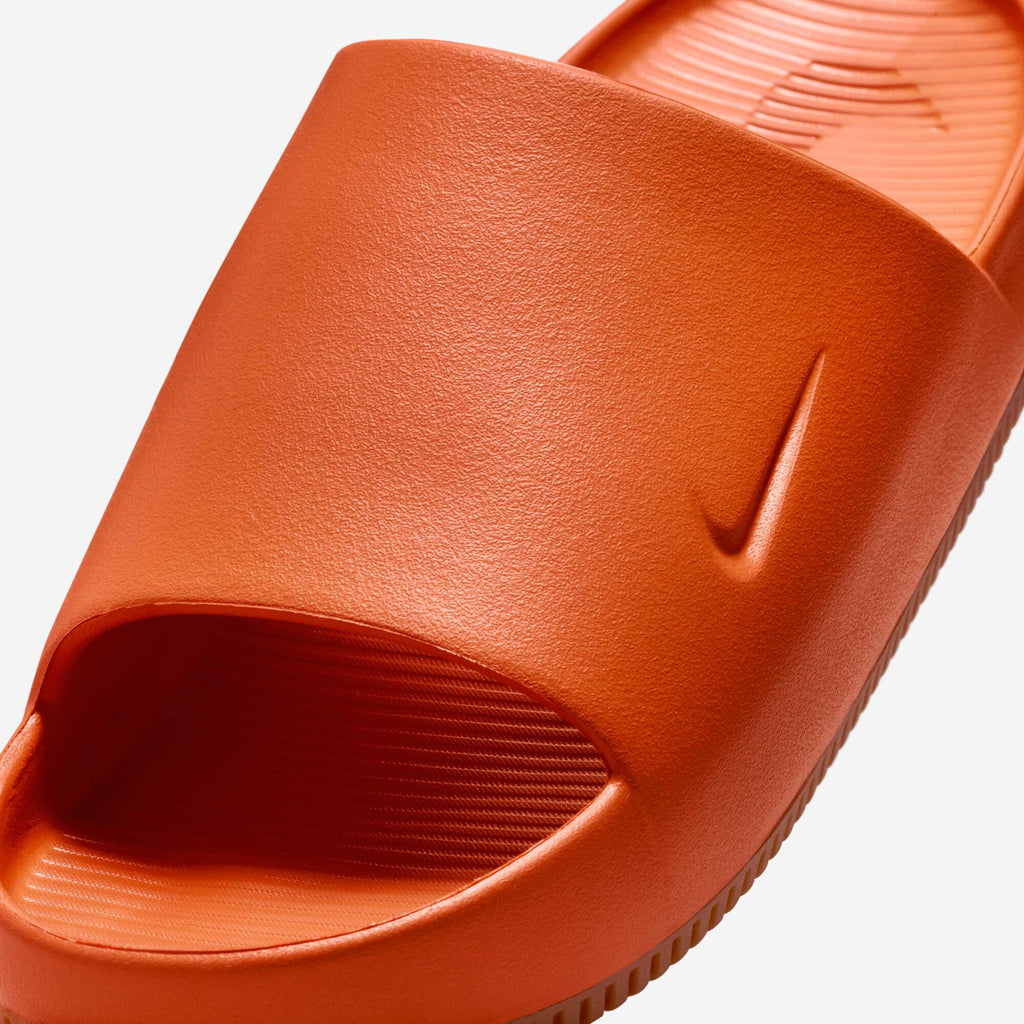 Nike Men's Calm Slides - Campfire Orange / Gum Medium Brown FD4116-801