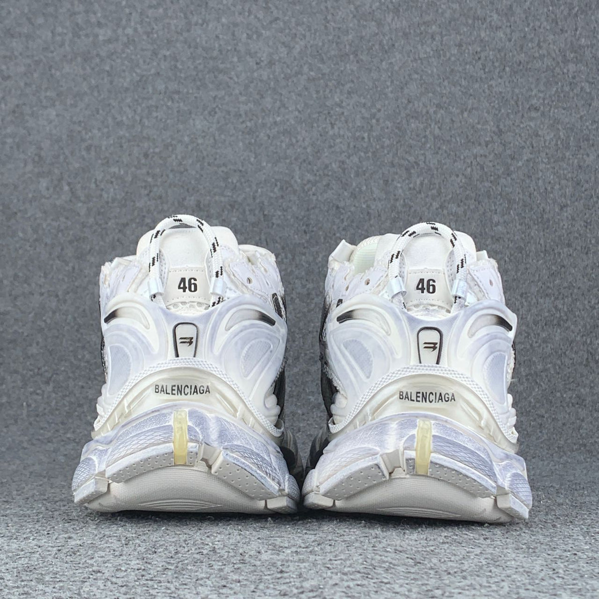 Balenciaga Runner Sneaker 'Worn-Out - Grey White Black'
