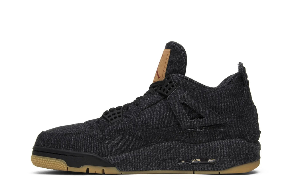 Levi's x Jordan 4 Retro 'Black Denim' AO2571-001