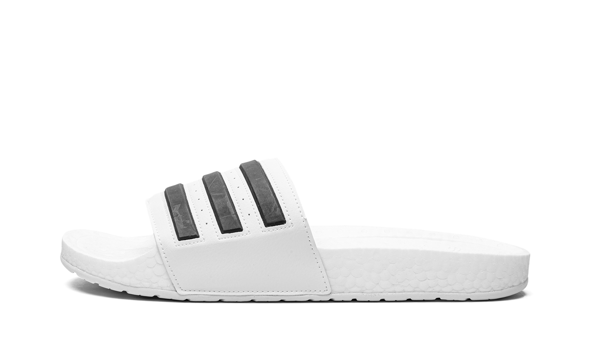 Adilette Boost "White Black Stripes" FY8155