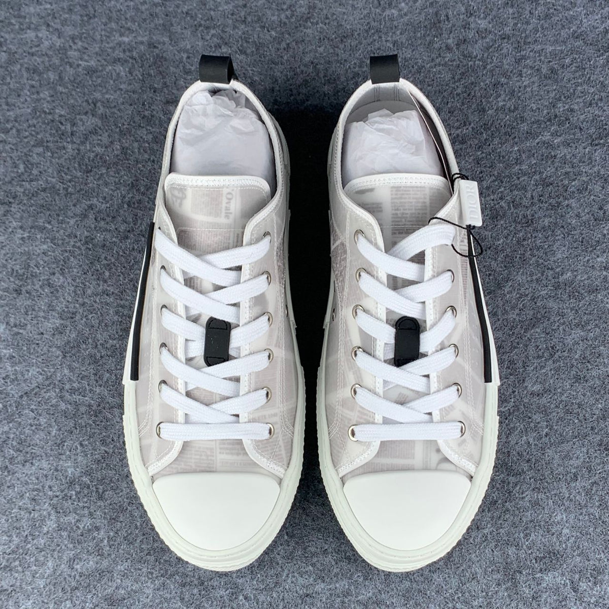 Daniel Arsham x B23 Low 'Newsprint'