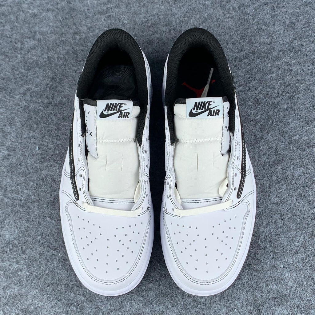 Custom Travis Scott x Air Jordan 1 Low “Phantom Stitch”
