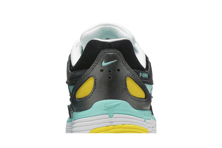 Nike P-6000 Black Teal Yellow (Women's) BV1021-005