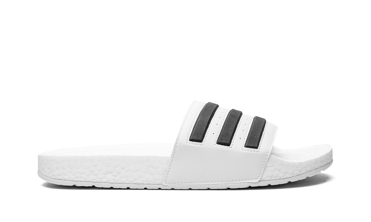 Adilette Boost "White Black Stripes" FY8155