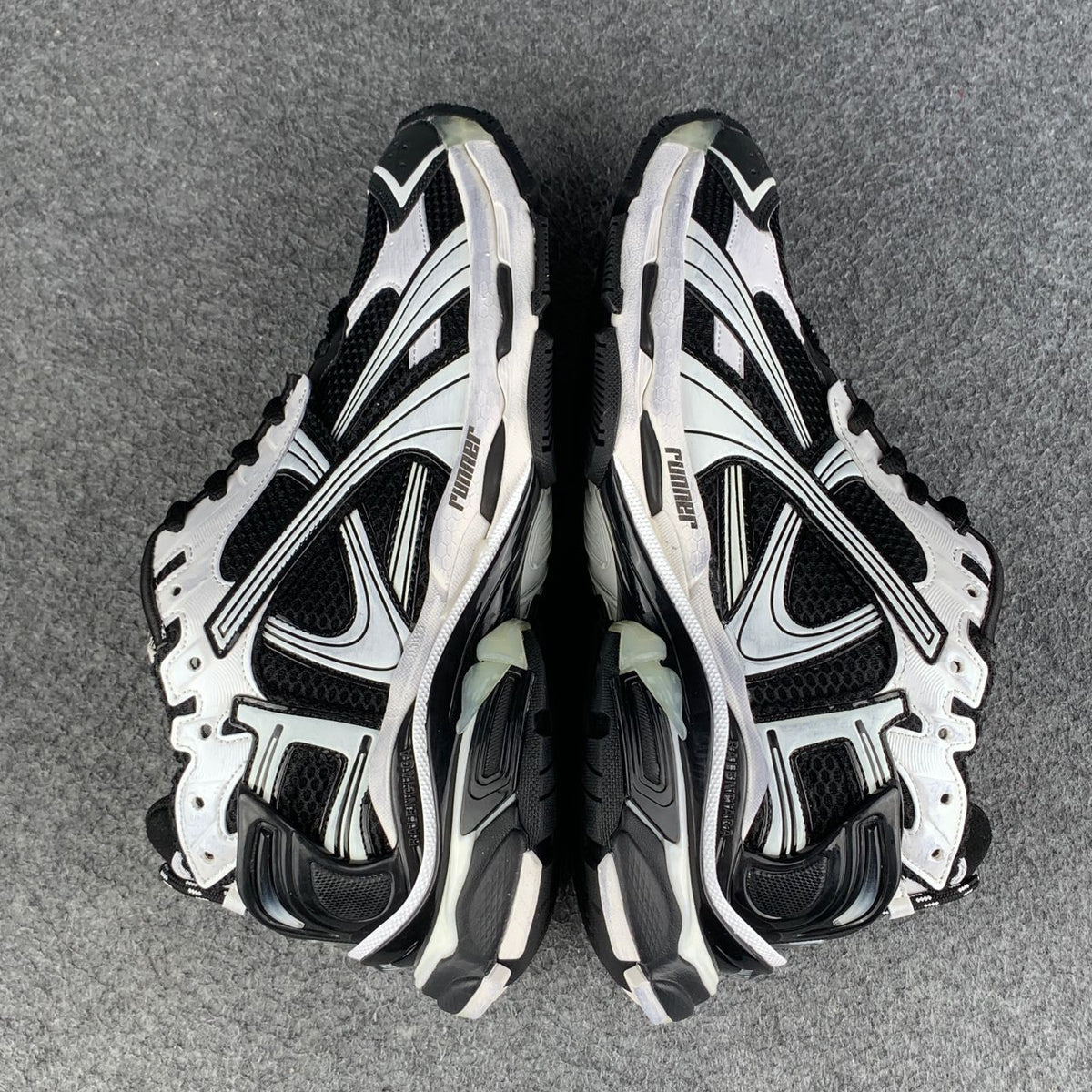 Balenciaga Runner Sneaker 'White Black White'