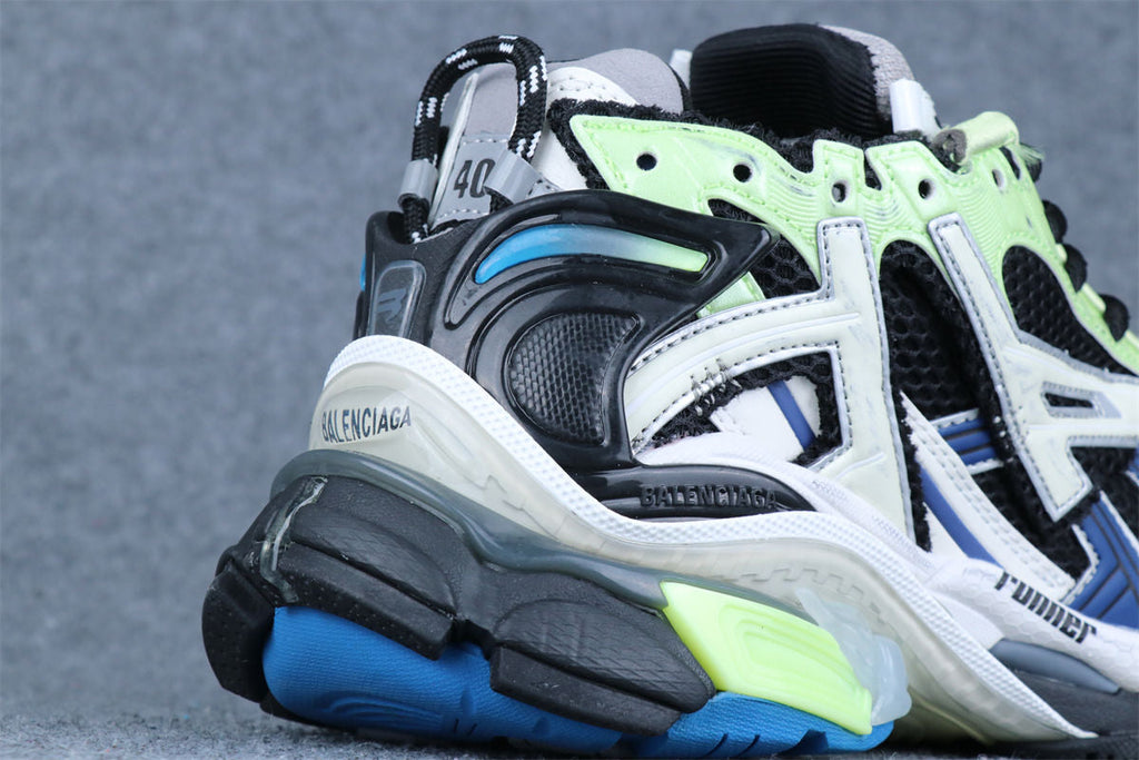 Balenciaga Wmns Runner Sneaker 'Grey Blue Green'
