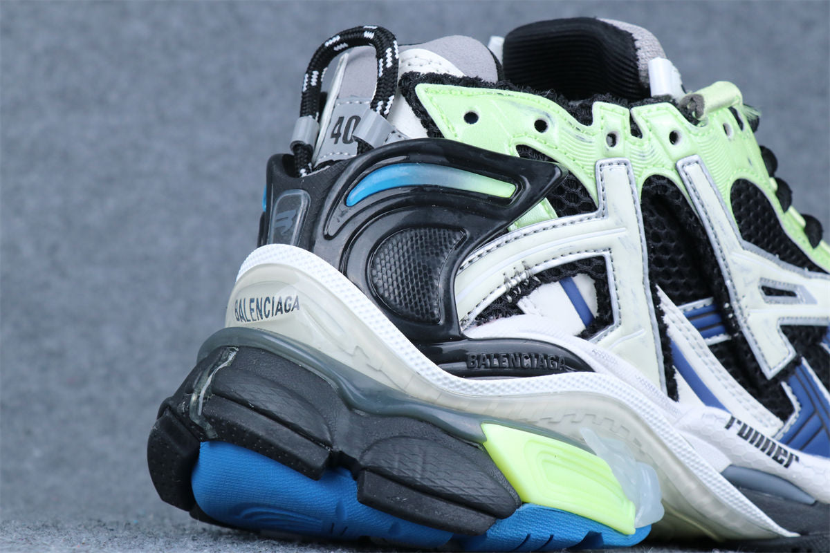 Balenciaga Wmns Runner Sneaker 'Grey Blue Green'