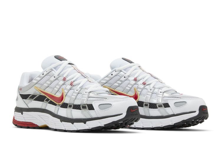Nike P-6000 Platinum Varsity Red CD6404-102
