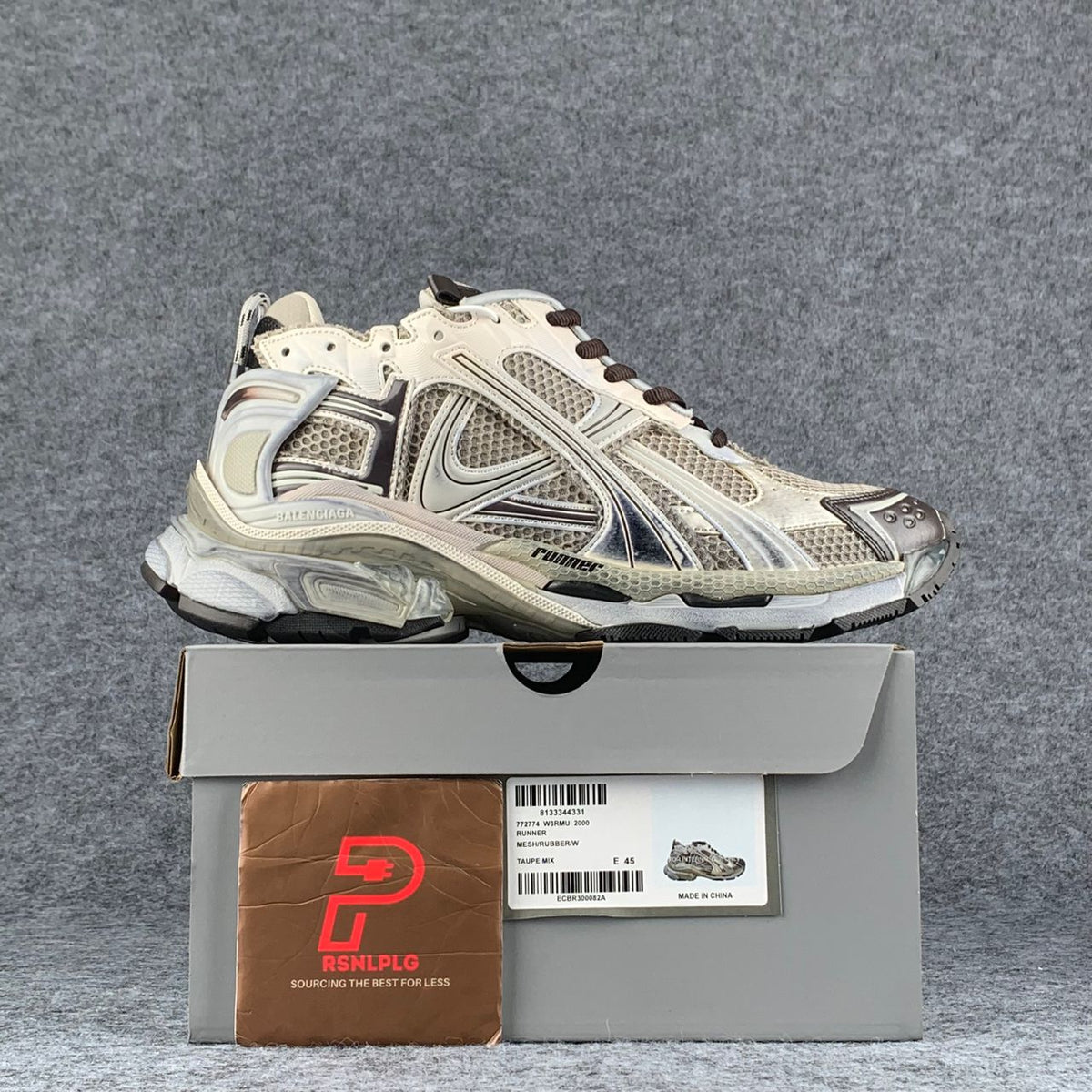 Balenciaga Runner Sneaker 'Worn-Out ‘Beige Brown'