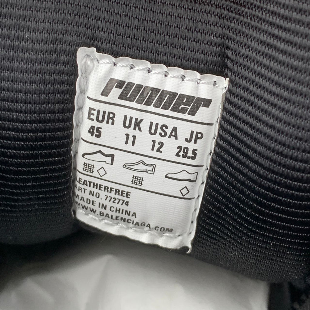 Balenciaga Runner Sneaker 'White Black White'