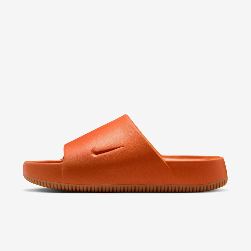 Nike Men's Calm Slides - Campfire Orange / Gum Medium Brown FD4116-801