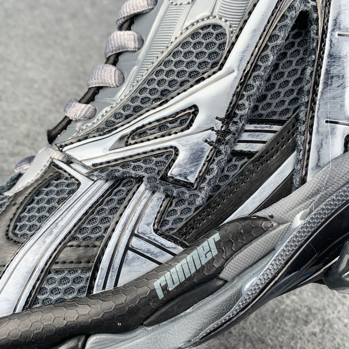 Balenciaga Runner Sneaker 'Dark Grey Black'