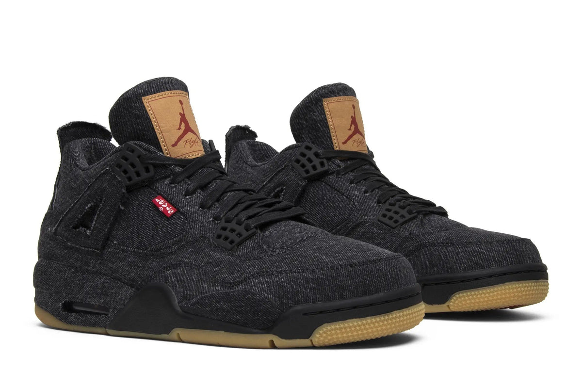 Levi's x Jordan 4 Retro 'Black Denim' AO2571-001