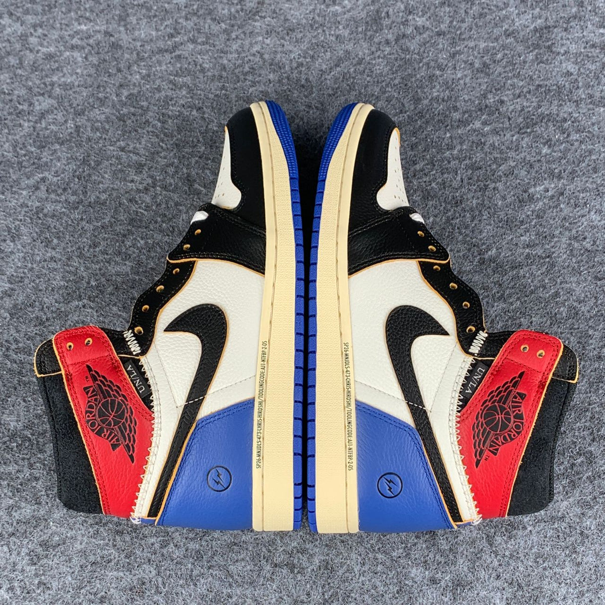Fragment x Union LA x Air Jordan 1 Retro High OG “Varsity Red/Sport Royal