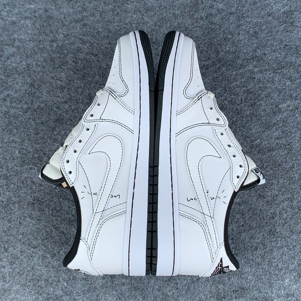 Custom Travis Scott x Air Jordan 1 Low “Phantom Stitch”