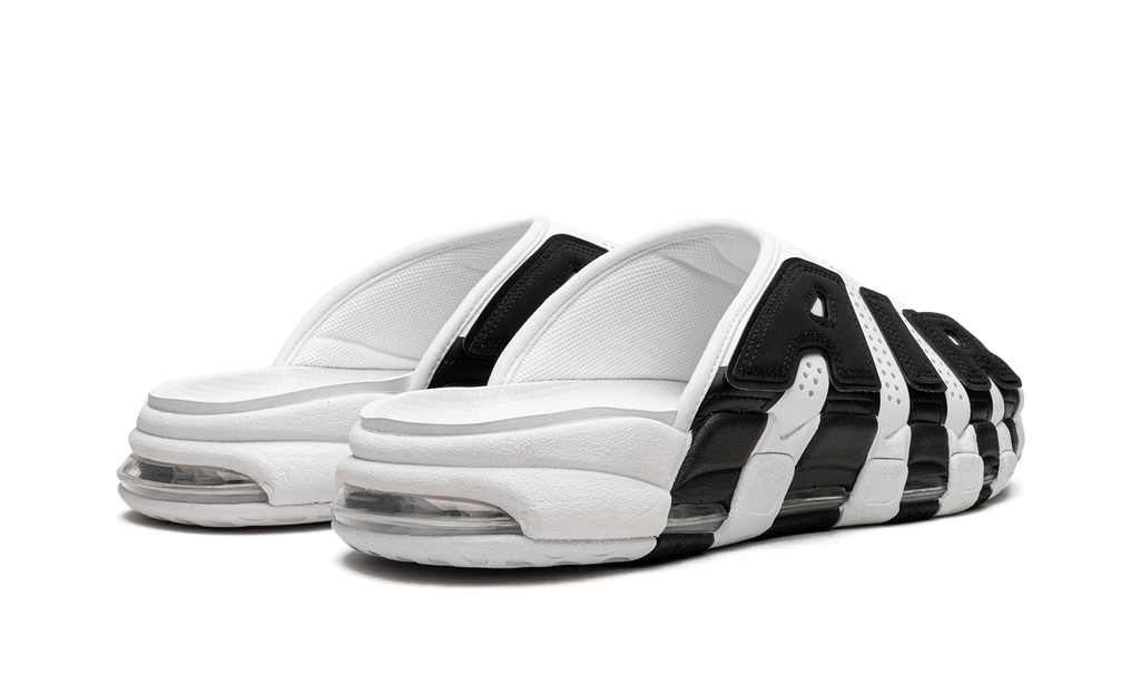 Air More Uptempo Slide NA "White Black Red" 100 FB7815