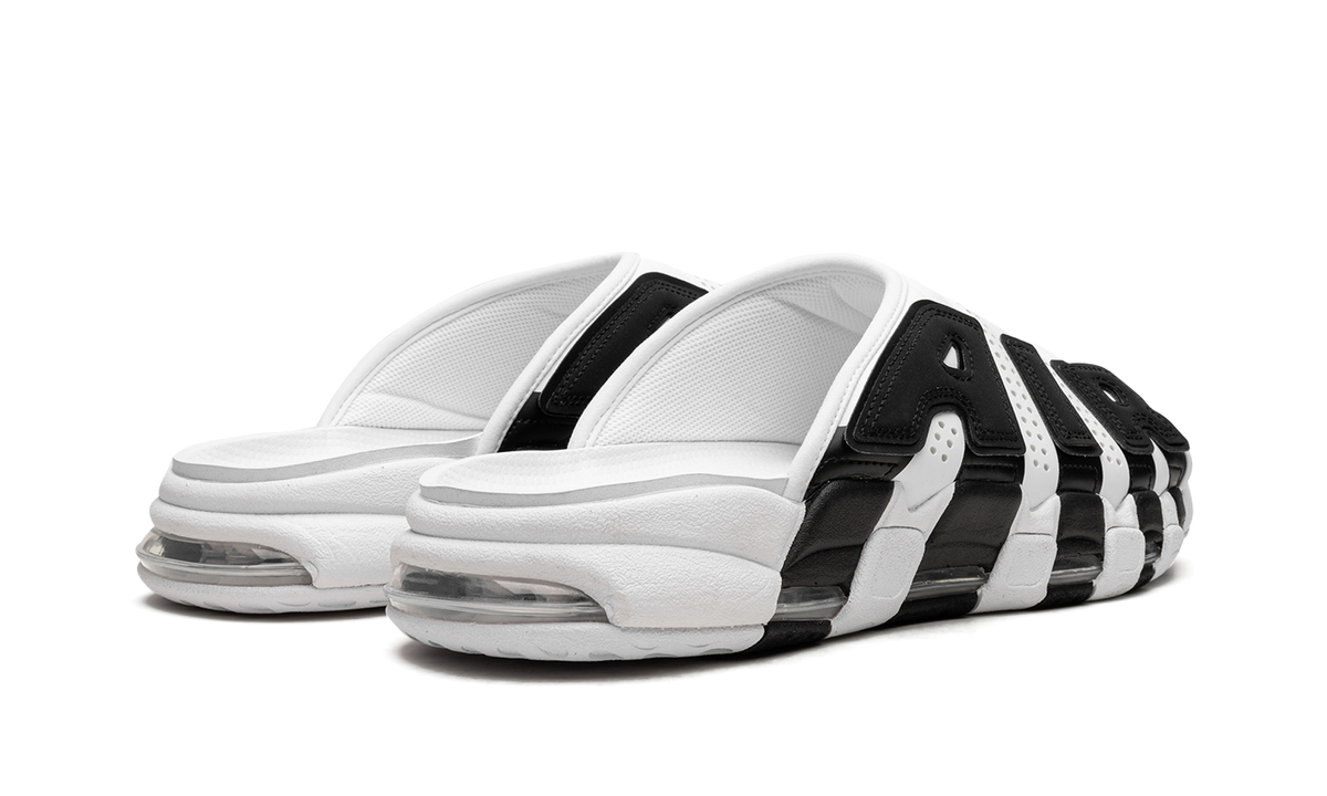 Air More Uptempo Slide NA "White Black Red" 100 FB7815