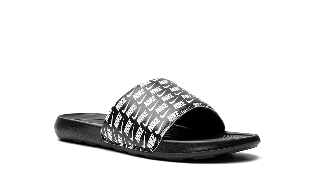Victori One Slide Print "Repeat Logo - Black" 006 CN9678