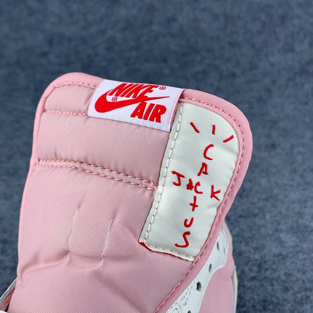 Travis Scott x Air Jordan 1 Low OG SP 'Sail Shy Pink'