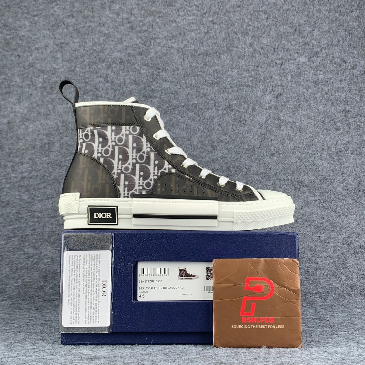 Dior B23 High 'Oblique - Black White'
